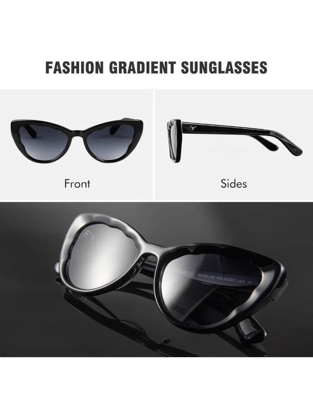 Retro Cat Eye Sunglasses for Women | UV400 Protection, Stylish Vintage Eyewear